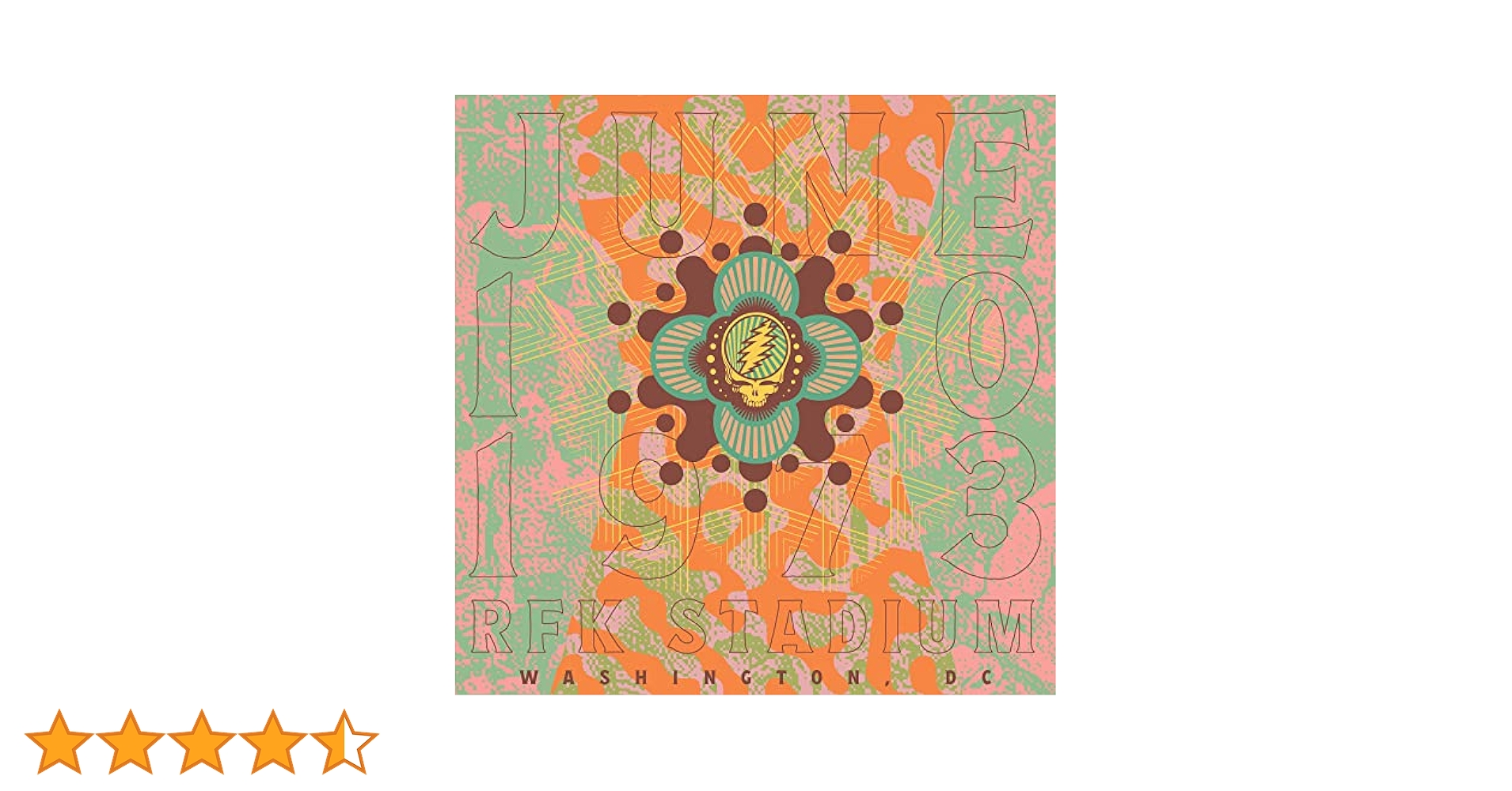 RFK Stadium. Washington. DC 6/10/73新品未使用 Amazon.co.jp: RFK STADUIM, WASHINGTON, DC 6/10/73 - GRATEFUL